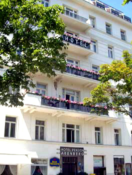 Unterkunft Hotel Pension Arenberg, Wien